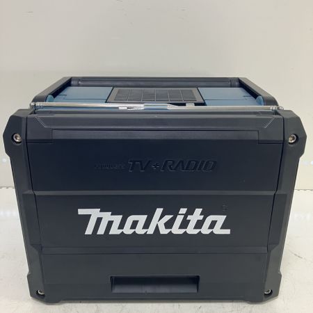  MAKITA マキタ 14.4/18v 充電式ラジオ付テレビ ACアダプタ BCASカード付 ジャンク TV100 ブルー