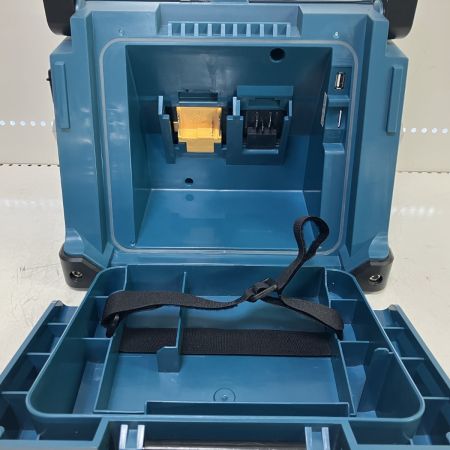 ЗЗ MAKITA マキタ 14.4/18v 充電式ラジオ付テレビ ACアダプタ BCASカード付 ジャンク TV100 ブルー