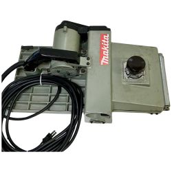 ЗЗ MAKITA マキタ 100V 電動カンナ ガイド レンチ 替刃付 KP310 ライトグリーン Cランク