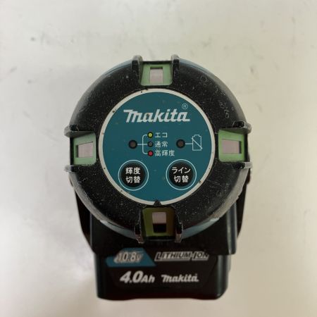 ЗЗ MAKITA マキタ 10.8v グリーンレーザー レーザー墨出し器 バッテリーx1 受光器 ケース付 SK505GD ブルー