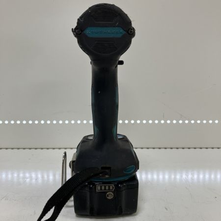 ЗЗ MAKITA マキタ 18v インパクトドライバ バッテリーx1付　※ライト不灯 TD171D ブルー
