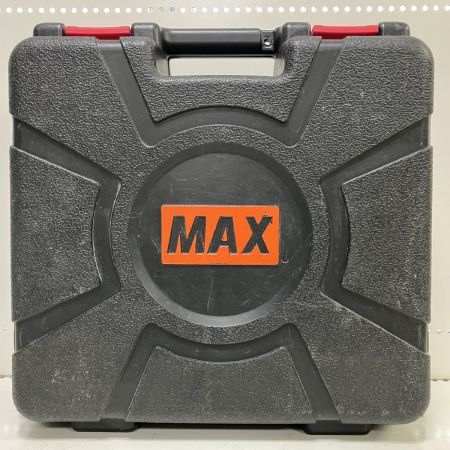 ЗЗ MAX マックス 75mm 高圧 エア釘打ち機 取説 ケース付 HN-75N2(D) レッド