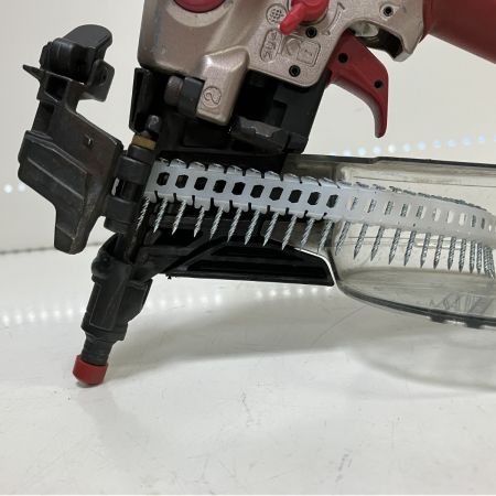 ЗЗ MAX マックス 38mm 高圧 コイルネイラ エア釘打ち 本体のみ HN-R38 レッド