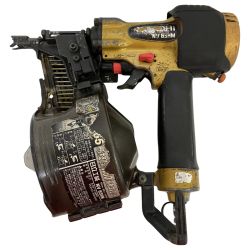 ЗЗ HITACHI 日立 65mm 高圧 エア釘打ち機 NV65HM カーキ×ブラック Cランク