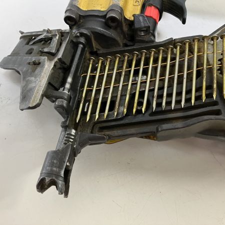 ЗЗ HITACHI 日立 65mm 高圧 エア釘打ち機 NV65HM カーキ×ブラック