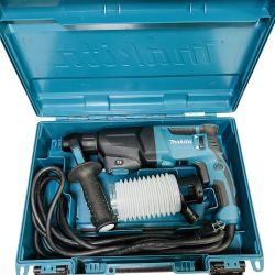 ЗЗ MAKITA マキタ 23mm 100V ハンマドリル サイドグリップ ストッパポール 集じんカップ ケース付 HR2300 ブルー Bランク