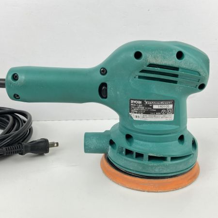 RYOBI リョービ 100V 123ｍｍ ダブルアクションポリッシャー ケース付 PED-130 グリーン