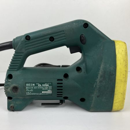 ЗЗ HITACHI 日立 100v W3/8軟鋼切断 全ネジカッタ CL10SA イエロー×グリーン