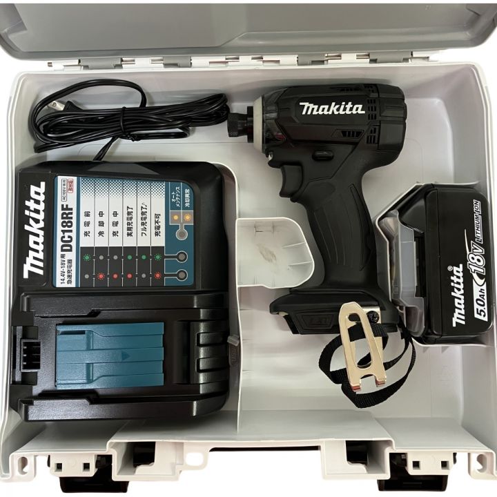 ЗЗ MAKITA マキタ 18v インパクトドライバ TD149D バッテリーx1 充電器 ケース付 TD149D  ブラック｜中古｜なんでもリサイクルビッグバン