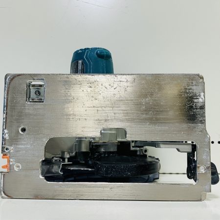 ЗЗ MAKITA マキタ 18V 125mm 防じん丸のこ バッテリー×1 取説 平行定規 ケース付 KS511D ブルー