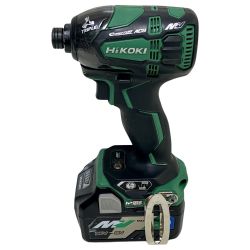 ЗЗ HiKOKI ハイコーキ 36V インパクトドライバ バッテリー×1 WH36DA グリーン Bランク