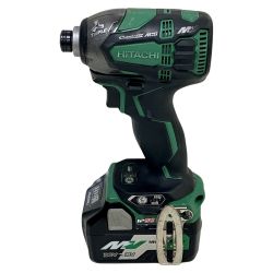 ЗЗ HITACHI 日立 36V インパクトドライバ バッテリー×1 WH36DA グリーン Cランク