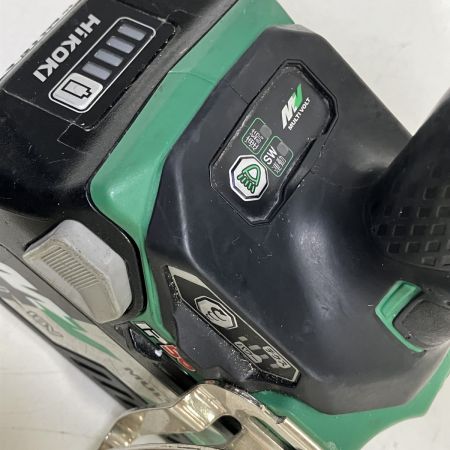 ЗЗ HITACHI 日立 36V インパクトドライバ バッテリー×1 WH36DA グリーン