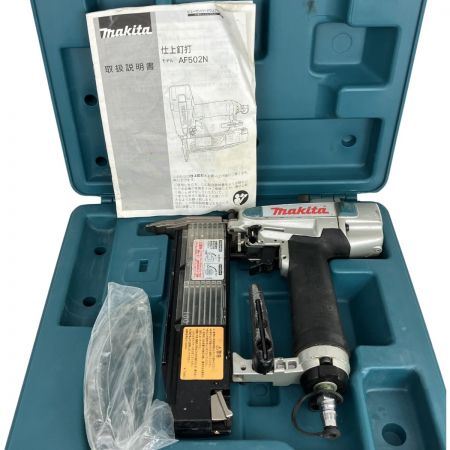 ЗЗ MAKITA マキタ 50mm 常圧 フィニッシュネイラ 取説 ケース付 AF502N グレー×ブラック