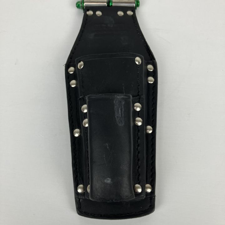 ЗЗKNICKS ペンチ・ドライバーホルダー ベルトループ チェーン金具付 NX-TITMB-301PDX ALU-15 ブラック ЗЗ KNICKS ペンチ・ドライバーホルダー ベルトループ チェーン金具付