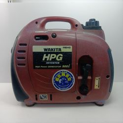 MEIHO メイホー インバーター発電機  4サイクル 0.9kVA 100v HPG900i レッド Cランク