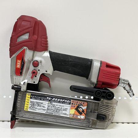 ЗЗ MAX マックス 55mm 常圧 フィニッシュネイラ ケース付 TA-255SF1(D) レッド