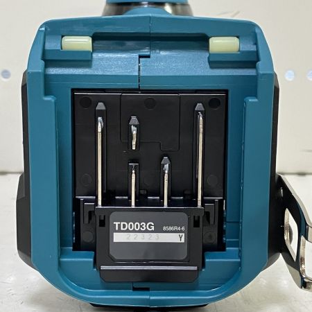 ЗЗ MAKITA マキタ 40V インパクトドライバ 充電器 バッテリー×2 ケース付 TD003GRAX ブルー