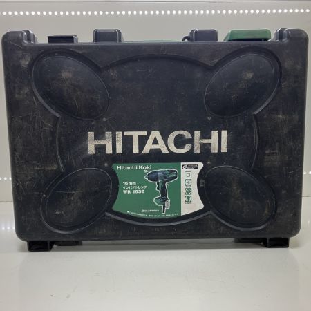 ЗЗ HITACHI 日立 100v 16mm インパクトレンチ ケース付 WR16SE グリーン×ブラック