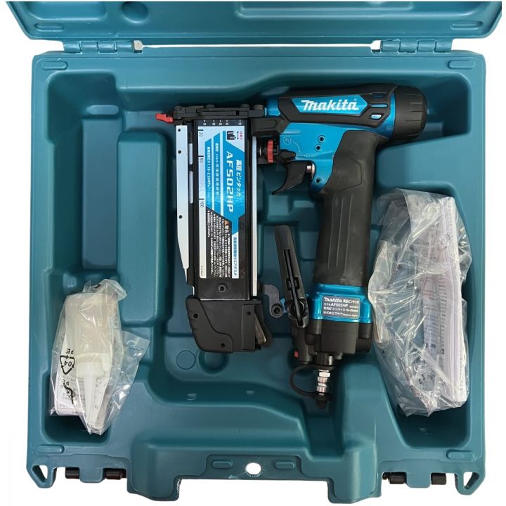 MAKITA マキタ 50mm 高圧 ピンタッカー ケース付 AF502HP ブルー｜中古 