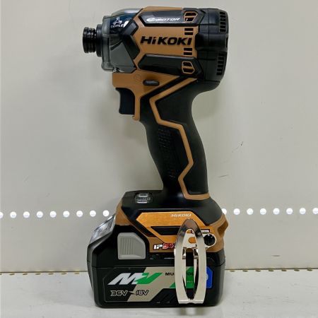 ЗЗ HiKOKI ハイコーキ 36V インパクトドライバ バッテリー×2 充電器 ケース付 WH36DC  2XPS(GC)｜中古｜なんでもリサイクルビッグバン