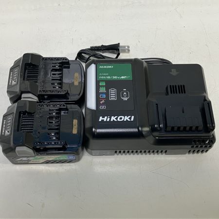 ЗЗ HiKOKI ハイコーキ 36V インパクトドライバ バッテリー×2 充電器 ケース付 WH36DC  2XPS(GC) グランドキャメル
