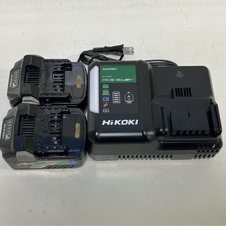 ЗЗ HiKOKI ハイコーキ 36V インパクトドライバ バッテリー×2 充電器 ケース付 WH36DC  2XPS(GC)｜中古｜なんでもリサイクルビッグバン