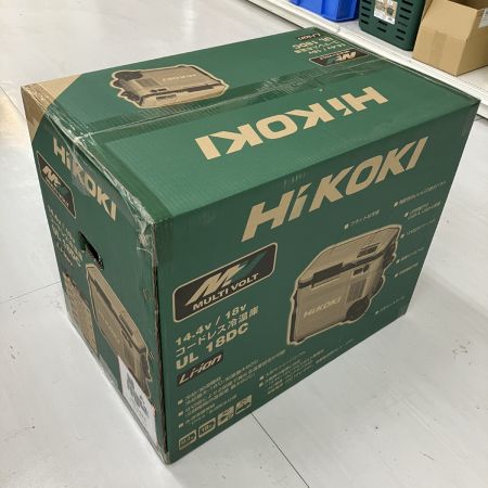 ЗЗ HiKOKI ハイコーキ 14.4v/18v コードレス冷温庫 バッテリーx1 AC・DCアダプタ付 UL18DC グリーン