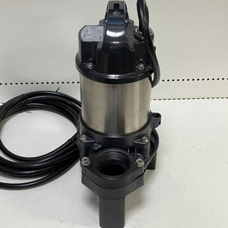 ЗЗ TSURUMI PUMP ツルミポンプ 200V 50mm 水中ポンプ 取説付 50PU2.25-53 ブラック×シルバー