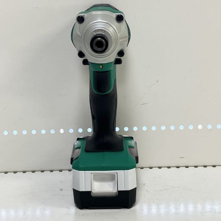 ЗЗ MAKITA マキタ 14.4V インパクトドライバ バッテリー×2 充電器 ケース付 MTD001D グリーン