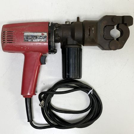 ЗЗ ベンカン 100V 圧着機 ダイス ケース付 BX-3型 レッド