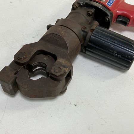 ЗЗ ベンカン 100V 圧着機 ダイス ケース付 BX-3型 レッド