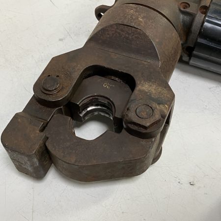 ЗЗ ベンカン 100V 圧着機 ダイス ケース付 BX-3型 レッド