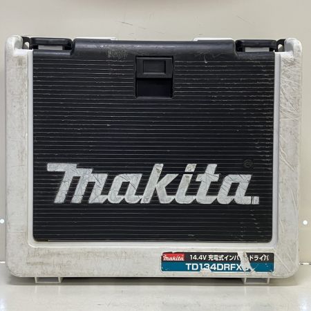 ЗЗ MAKITA マキタ 14.4v インパクトドライバ バッテリーx２ 充電器 ケース付 TD138D ブルー