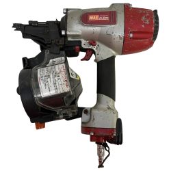 ЗЗ MAX マックス 90mm 常圧 エア釘打ち機 CN-890S レッド Cランク