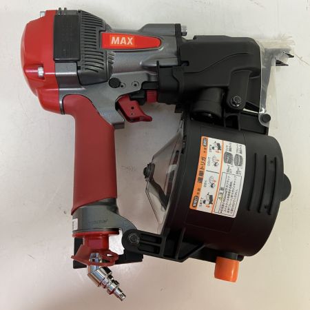 ЗЗ MAX マックス 75mm 高圧 エア釘打ち機 ケース付 HN-75N1 レッド