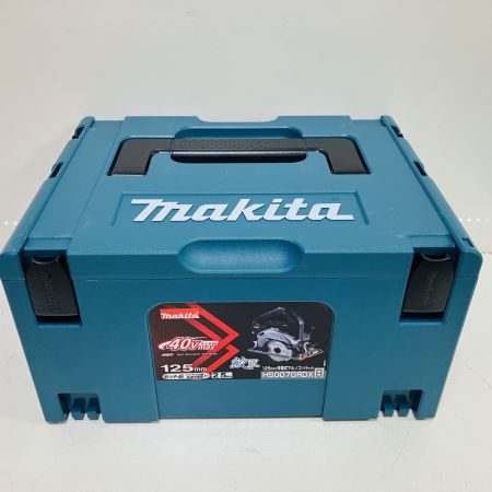 ЗЗ MAKITA マキタ 40V 125mm 丸のこ 充電器 バッテリー×2 ケース付 (2) HS007GRDX ブラック
