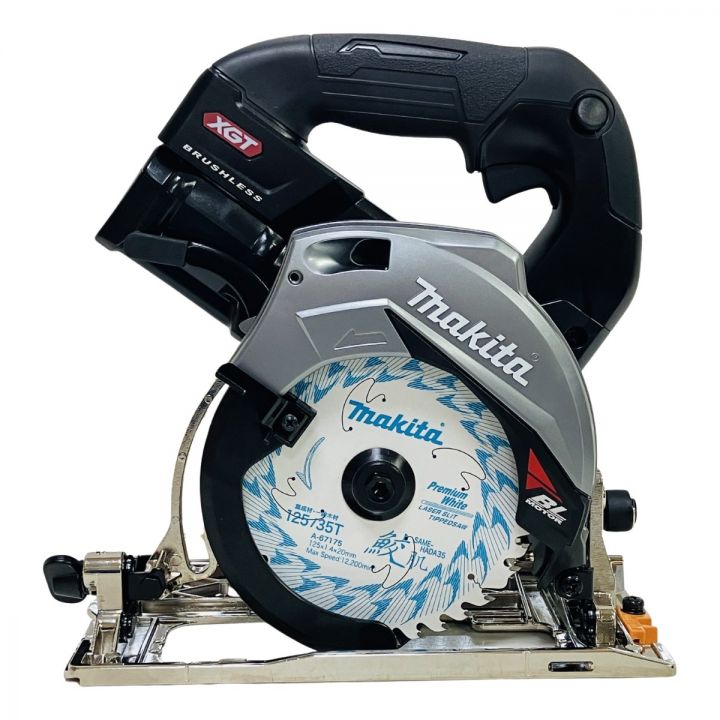 MAKITA マキタ 40V 125mm 丸のこ 充電器 バッテリー×2 ケース付 (2) HS007GRDX  ブラック｜中古｜なんでもリサイクルビッグバン