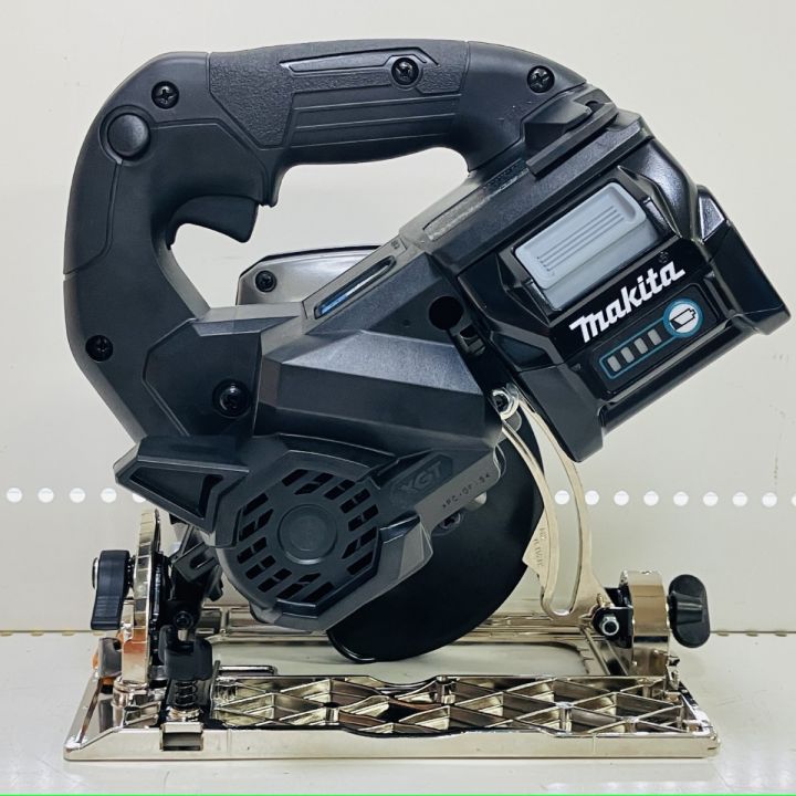 MAKITA マキタ 40V 125mm 丸のこ 充電器 バッテリー×2 ケース付 (2) HS007GRDX  ブラック｜中古｜なんでもリサイクルビッグバン