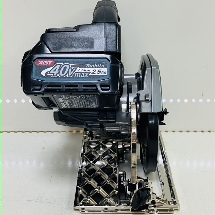 MAKITA マキタ 40V 125mm 丸のこ 充電器 バッテリー×2 ケース付 (2) HS007GRDX  ブラック｜中古｜なんでもリサイクルビッグバン