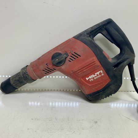 ЗЗ Hilti ヒルティ 100V ハンマドリル ハンドル ケース付 TE500-X レッド｜中古｜なんでもリサイクルビッグバン