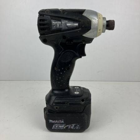  MAKITA マキタ 14.4v インパクトドライバ バッテリーx1付 TD132D ブラック