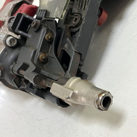 ЗЗ MAX マックス 65mm 高圧 エア釘打ち機 コンタクトノーズ2.1-2.5付 HN-65 レッド