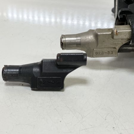 ЗЗ MAX マックス 65mm 高圧 エア釘打ち機 コンタクトノーズ2.1-2.5付 HN-65 レッド