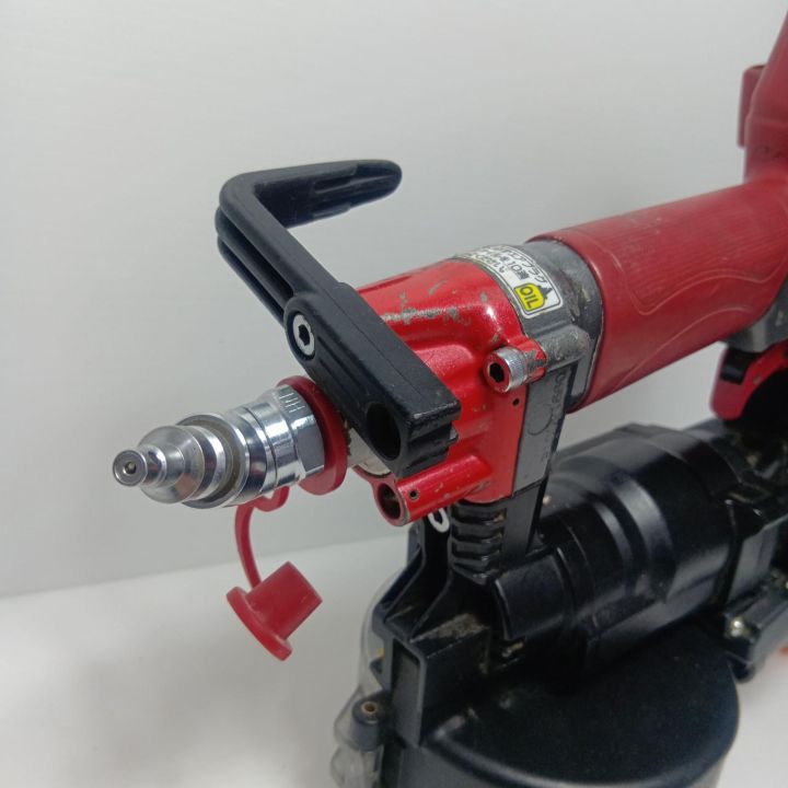 MAX マックス 32mm 高圧 ねじ打ち機 本体のみ HV-R32G1 レッド - 中古 