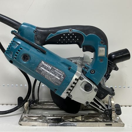 ЗЗ MAKITA マキタ 100V 125mm 防じん丸のこ 取説付 KS5200FX ブルー