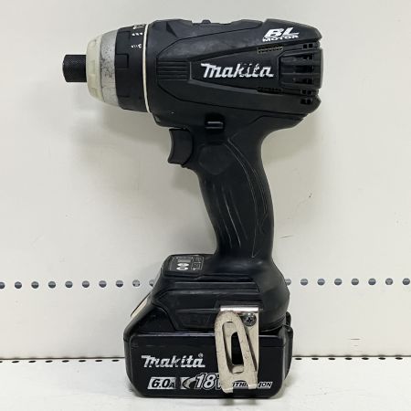 ЗЗ MAKITA マキタ 18V 充電式4モードインパクトドライバ 充電器 バッテリー×1 ケース付 TP141D ブラック