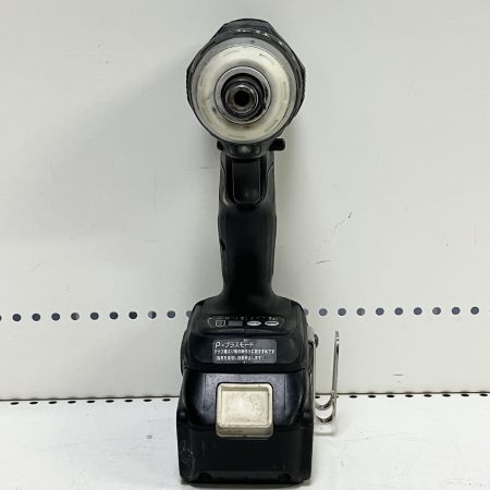 ЗЗ MAKITA マキタ 18V 充電式4モードインパクトドライバ 充電器 バッテリー×1 ケース付 TP141D ブラック