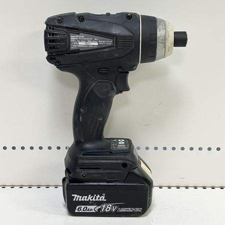 ЗЗ MAKITA マキタ 18V 充電式4モードインパクトドライバ 充電器 バッテリー×1 ケース付 TP141D ブラック