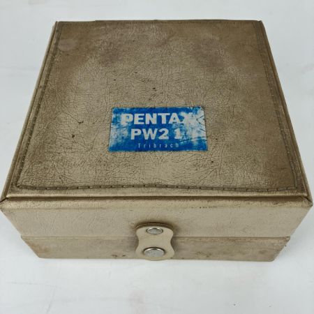 ЗЗ PENTAX ペンタックス 整準台 ケース付 PW21 グレー
